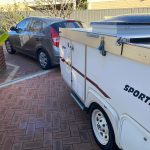 Car and caravan - Joan Seth